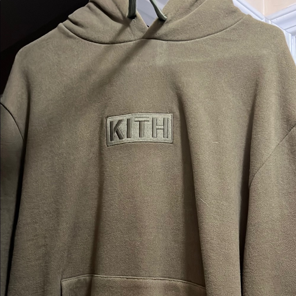 KITH Olive Green Hoodie